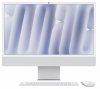 Apple iMac 24 cale: M4 10/10, 16GB, 256GB SSD - Srebrny